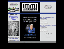 Tablet Screenshot of immirecords.com